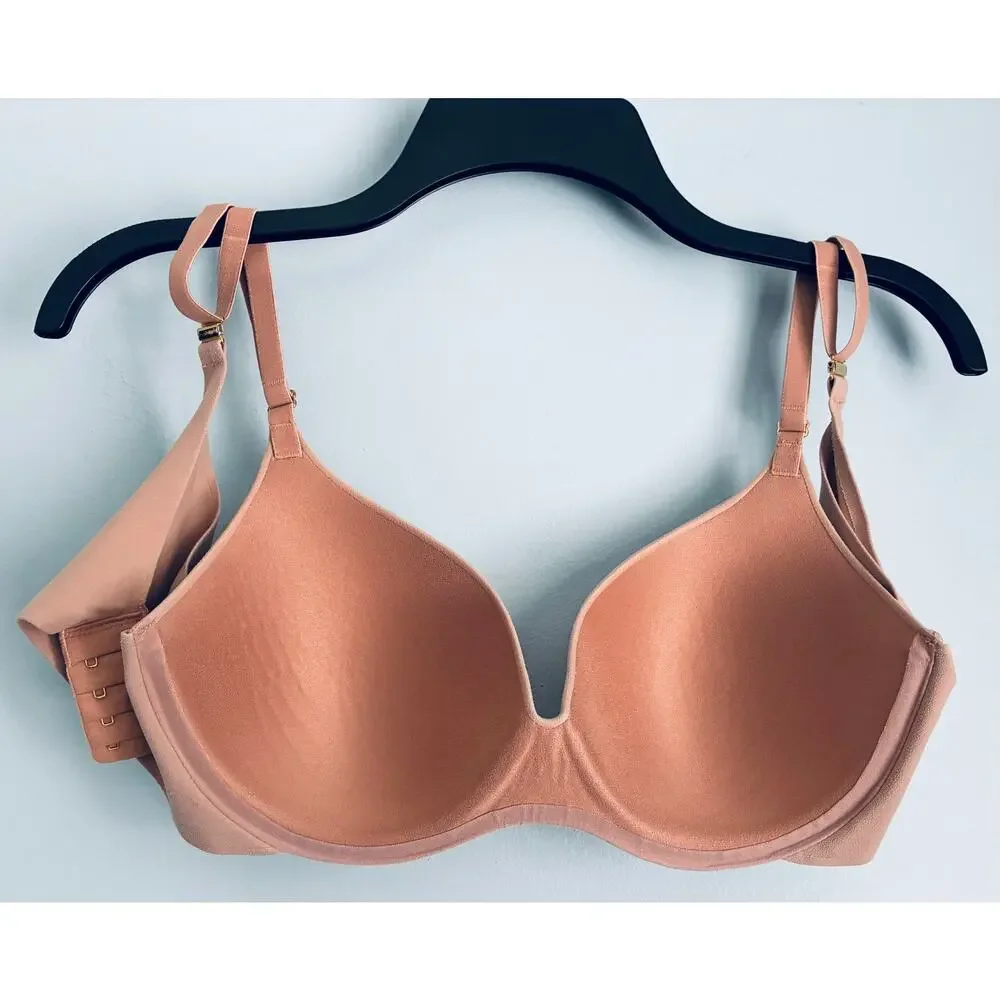Victoria's Secret Incredible Bra 34DD Beige Lined